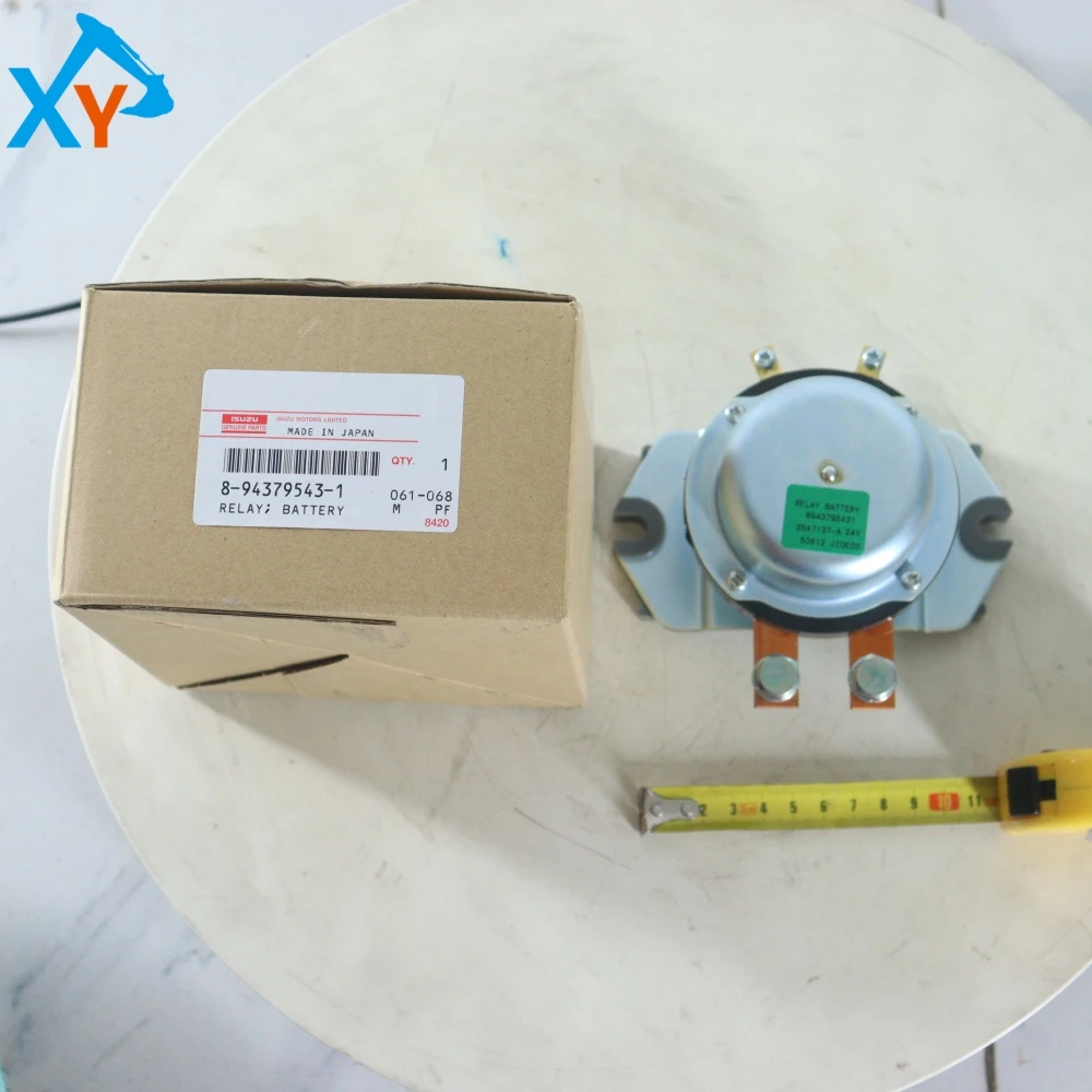 8943795430 Original Magnetic Relay Fit Isuzu 6HK1 6SD1 6WG1 Hitachi Excavator Spare Parts