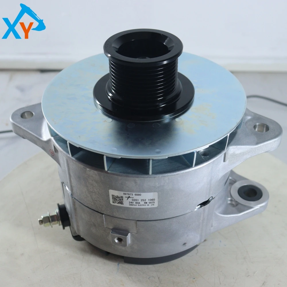 8978736880 Original Isuzu 6WG1 Engine dynamo for Excavator