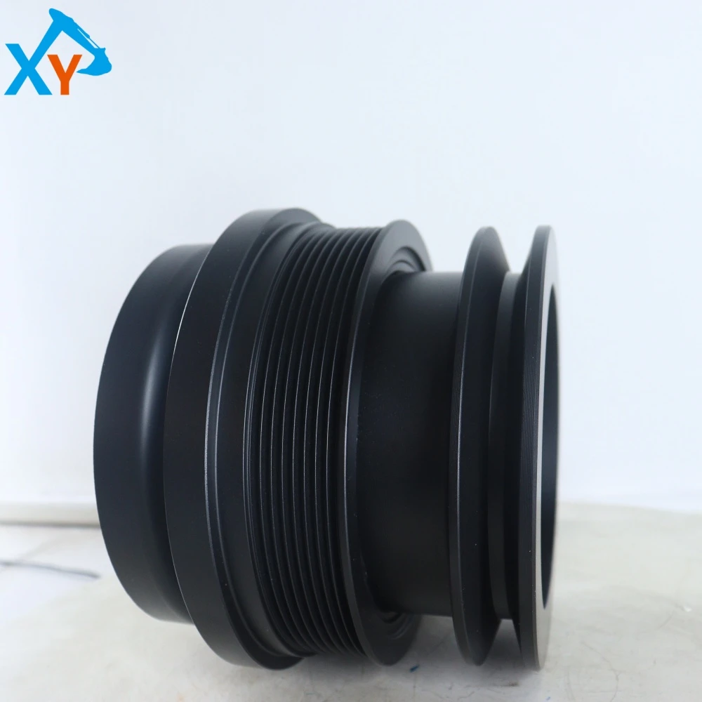 8973627472 Crankshaft Pulley for Isuzu 4HK1 Engine Hitachi Excavator Parts