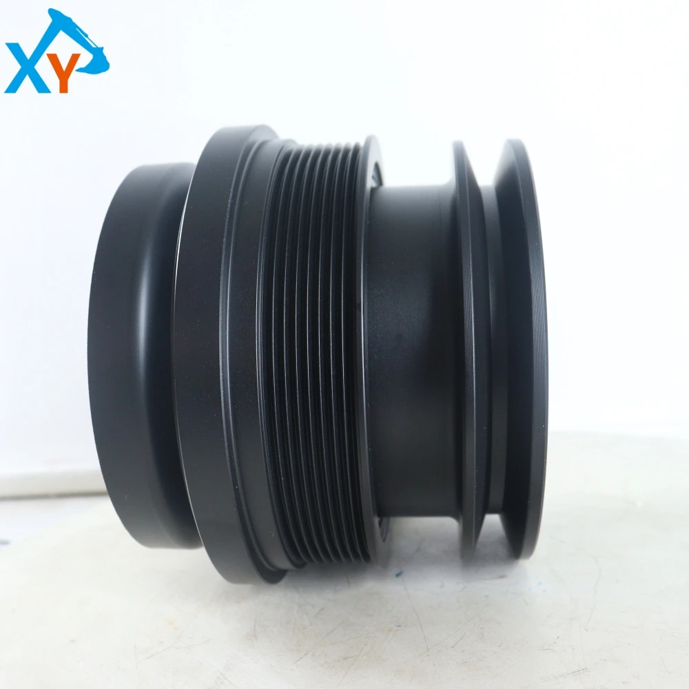 8973627472 Crankshaft Pulley for Isuzu 4HK1 Engine Hitachi Excavator Parts