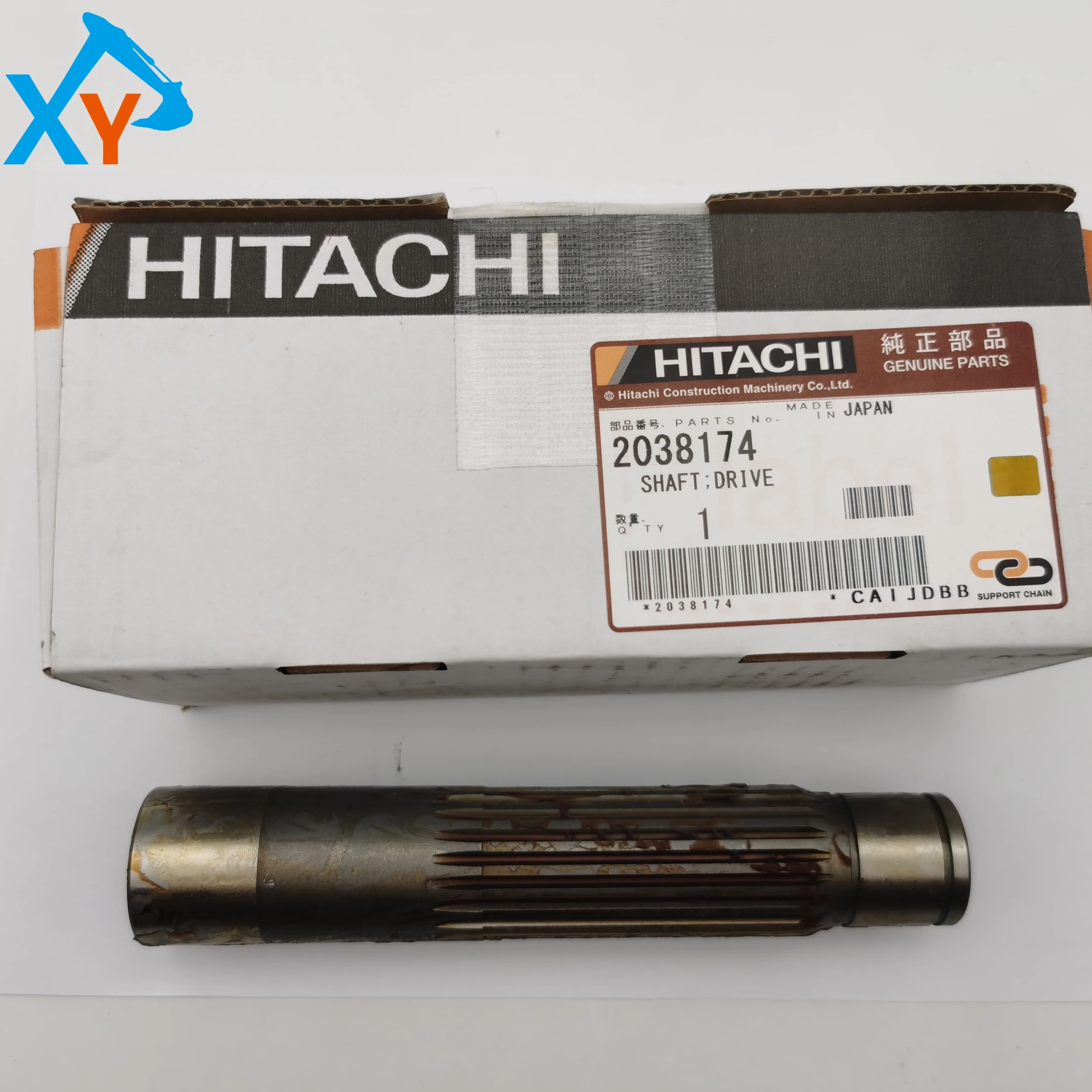 2038174 Excavator Hydraulic Parts Drive Shaft for ZX120 ZX120-3 ZX130-5A ZX130-5G ZX135US-5B