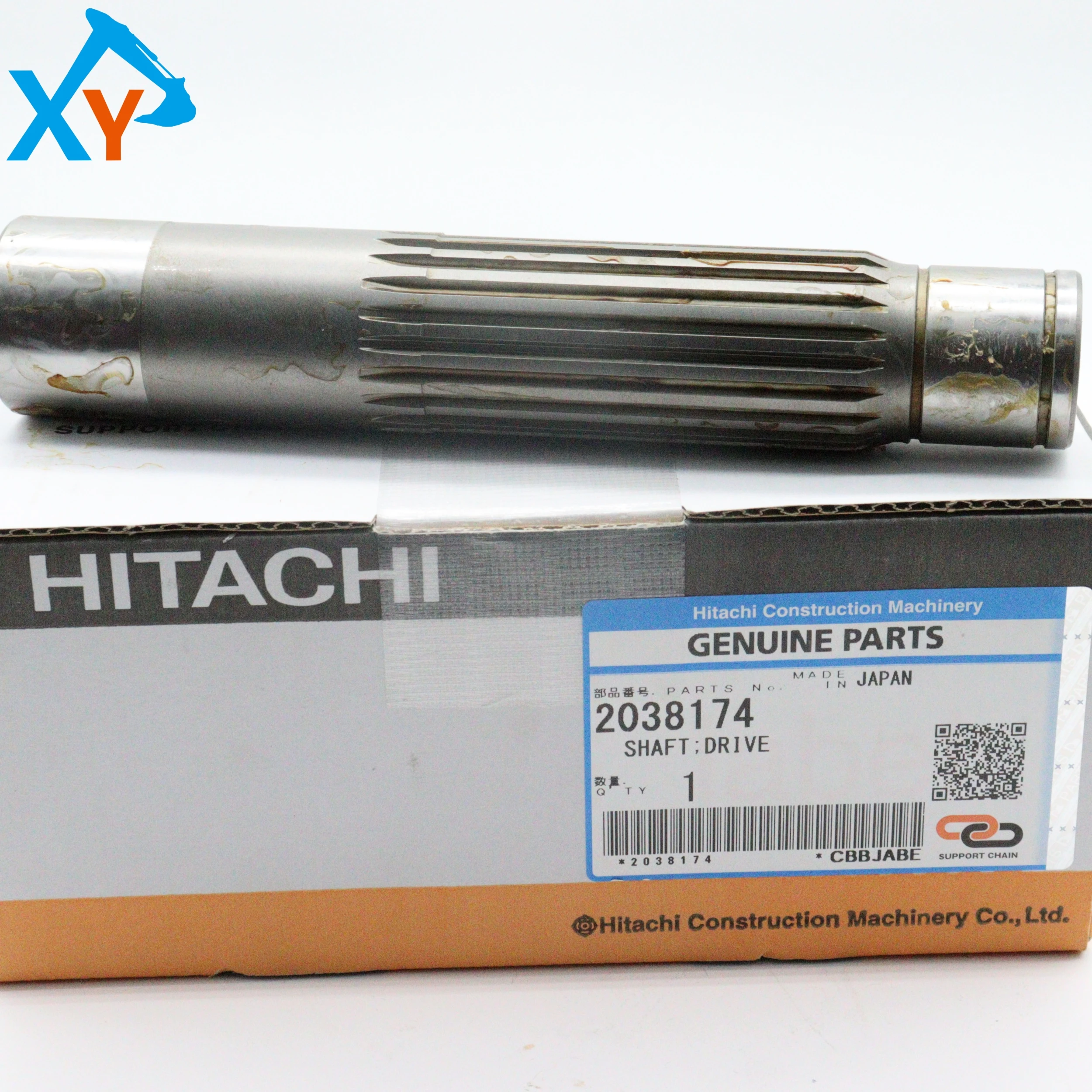 2038174 Excavator Hydraulic Parts Drive Shaft for ZX120 ZX120-3 ZX130-5A ZX130-5G ZX135US-5B