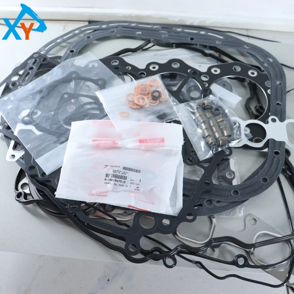 5878169950 Genuine Overhaul Gasket Kit for Isuzu 4JJ1 Engine Hitachi Excavator Part