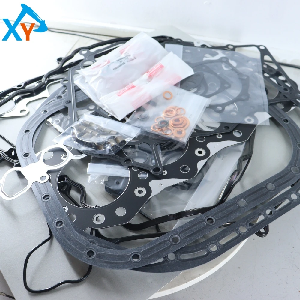 5878169950 Genuine Overhaul Gasket Kit for Isuzu 4JJ1 Engine Hitachi Excavator Part