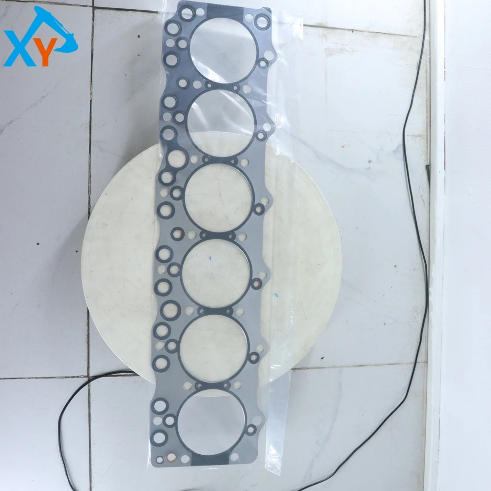 1111411961 Genuine Cylinder Head Gasket for Isuzu 6BG1 Engine Hitachi Excavator Parts