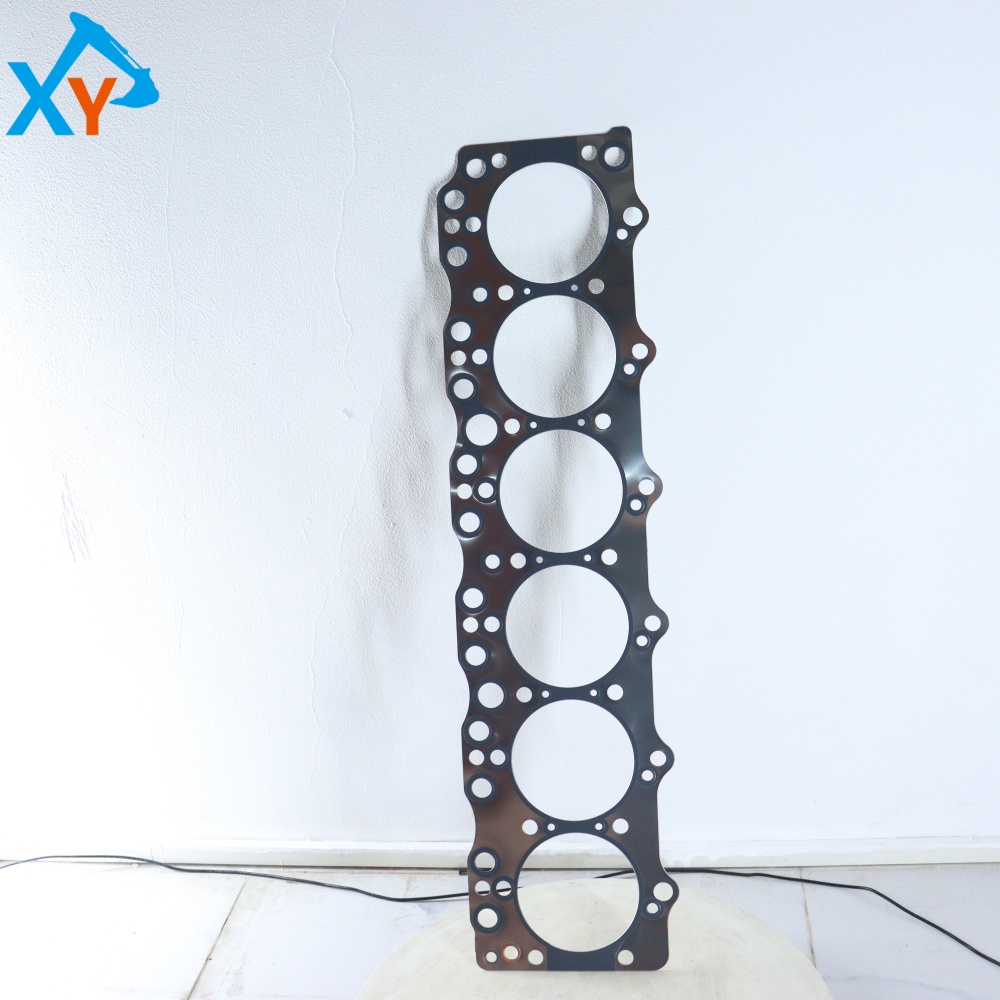 1111411961 Genuine Cylinder Head Gasket for Isuzu 6BG1 Engine Hitachi Excavator Parts