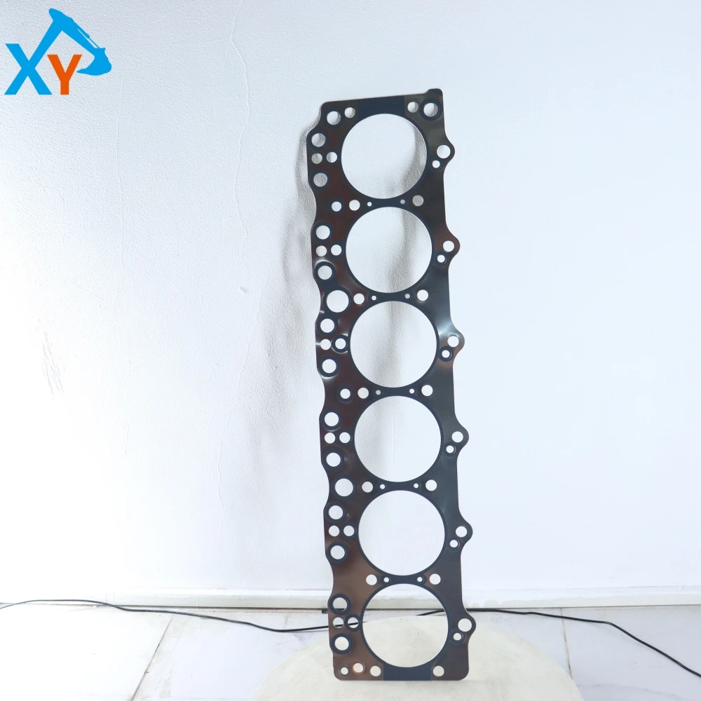 1111411961 Genuine Cylinder Head Gasket for Isuzu 6BG1 Engine Hitachi Excavator Parts