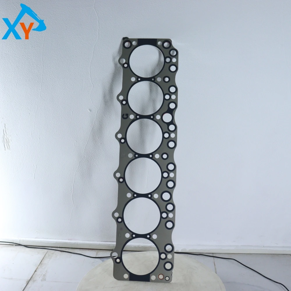 1111411961 Genuine Cylinder Head Gasket for Isuzu 6BG1 Engine Hitachi Excavator Parts