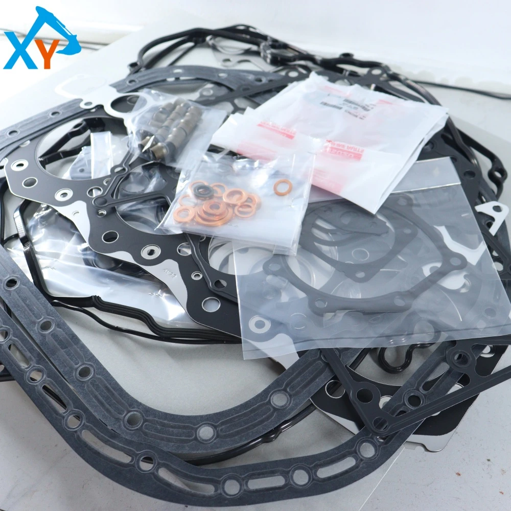 5878169950 Genuine Overhaul Gasket Kit for Isuzu 4JJ1 Engine Hitachi Excavator Part