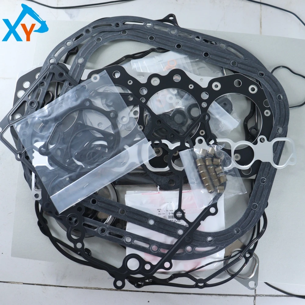 5878169950 Genuine Overhaul Gasket Kit for Isuzu 4JJ1 Engine Hitachi Excavator Part