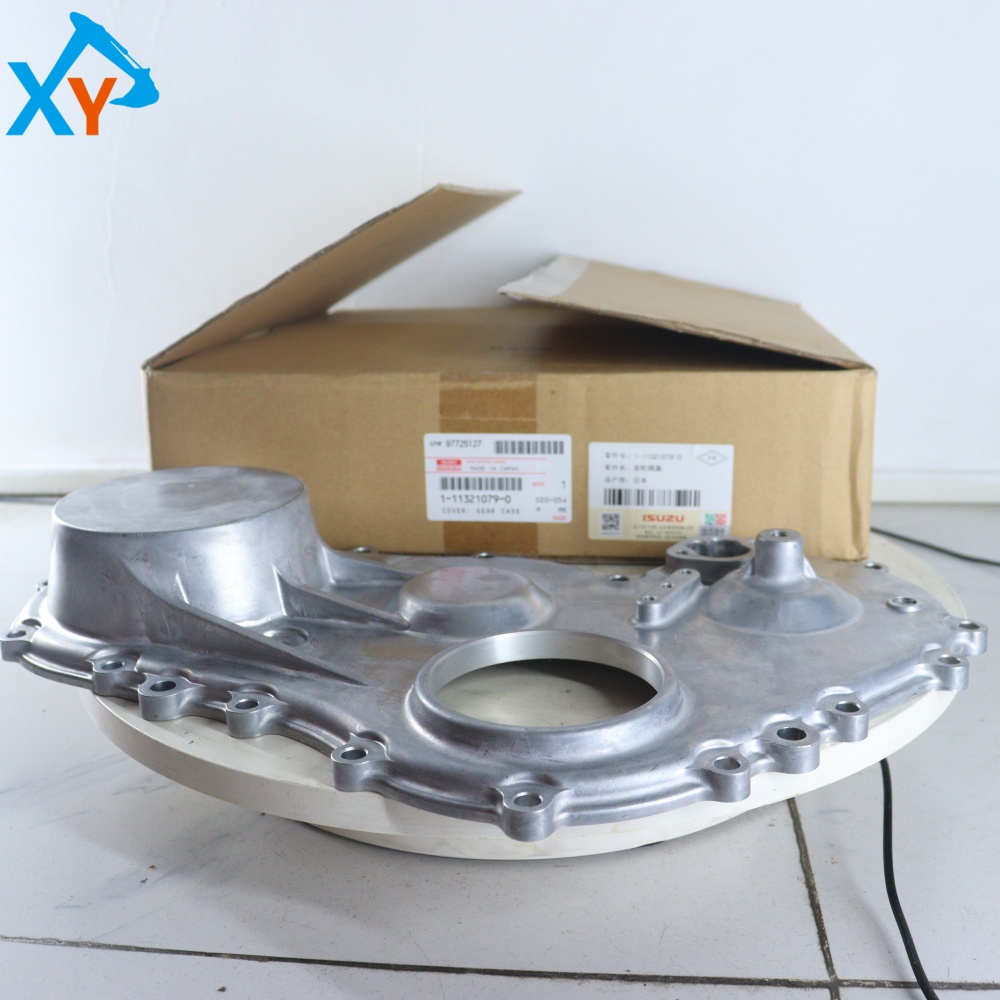 1113210790 Genuine Timing Gear Cover for Isuzu 6BG1 Engine Hitachi Excavator Parts