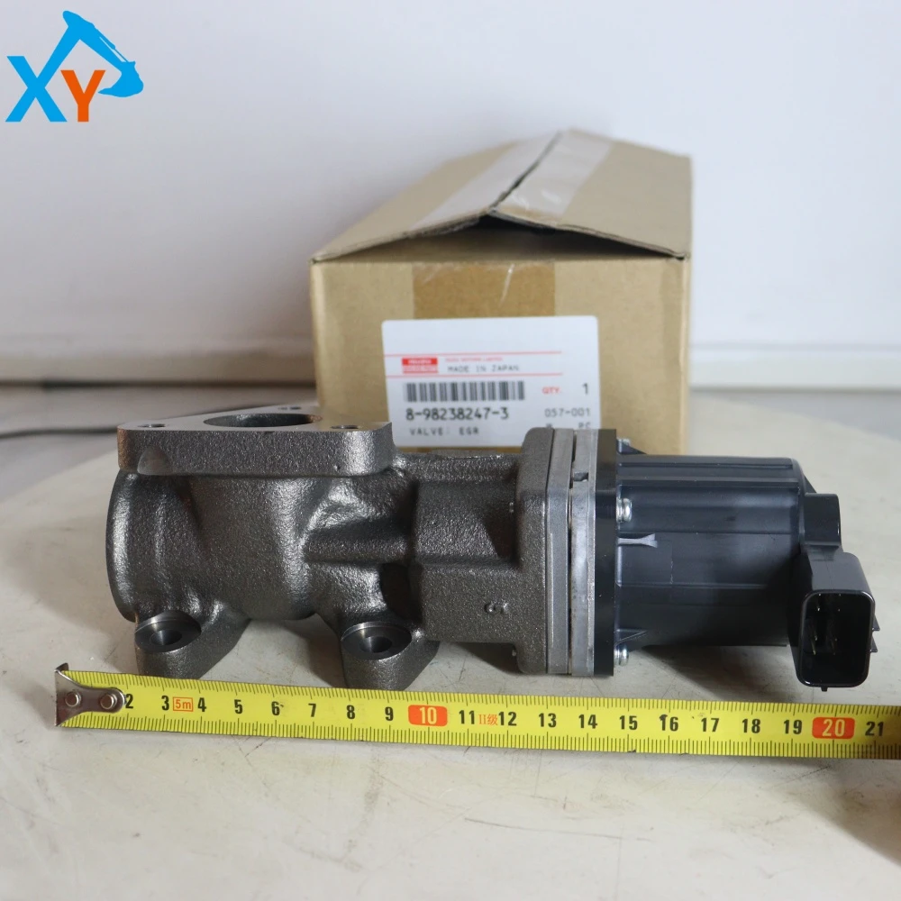 8982382473 Original Isuzu Engine 4HK1 Waste Circulation Valve for Excavator  ﻿