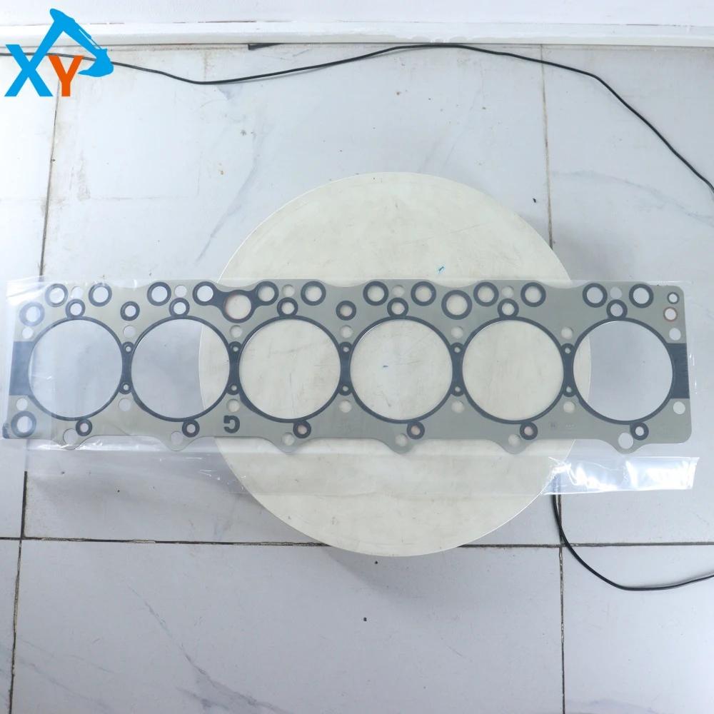 1111411961 Genuine Cylinder Head Gasket for Isuzu 6BG1 Engine Hitachi Excavator Parts