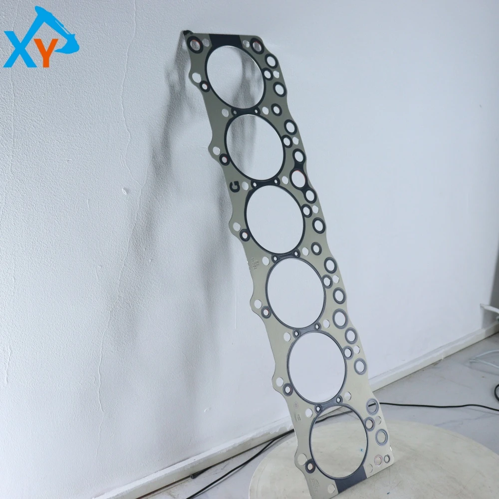 1111411961 Genuine Cylinder Head Gasket for Isuzu 6BG1 Engine Hitachi Excavator Parts