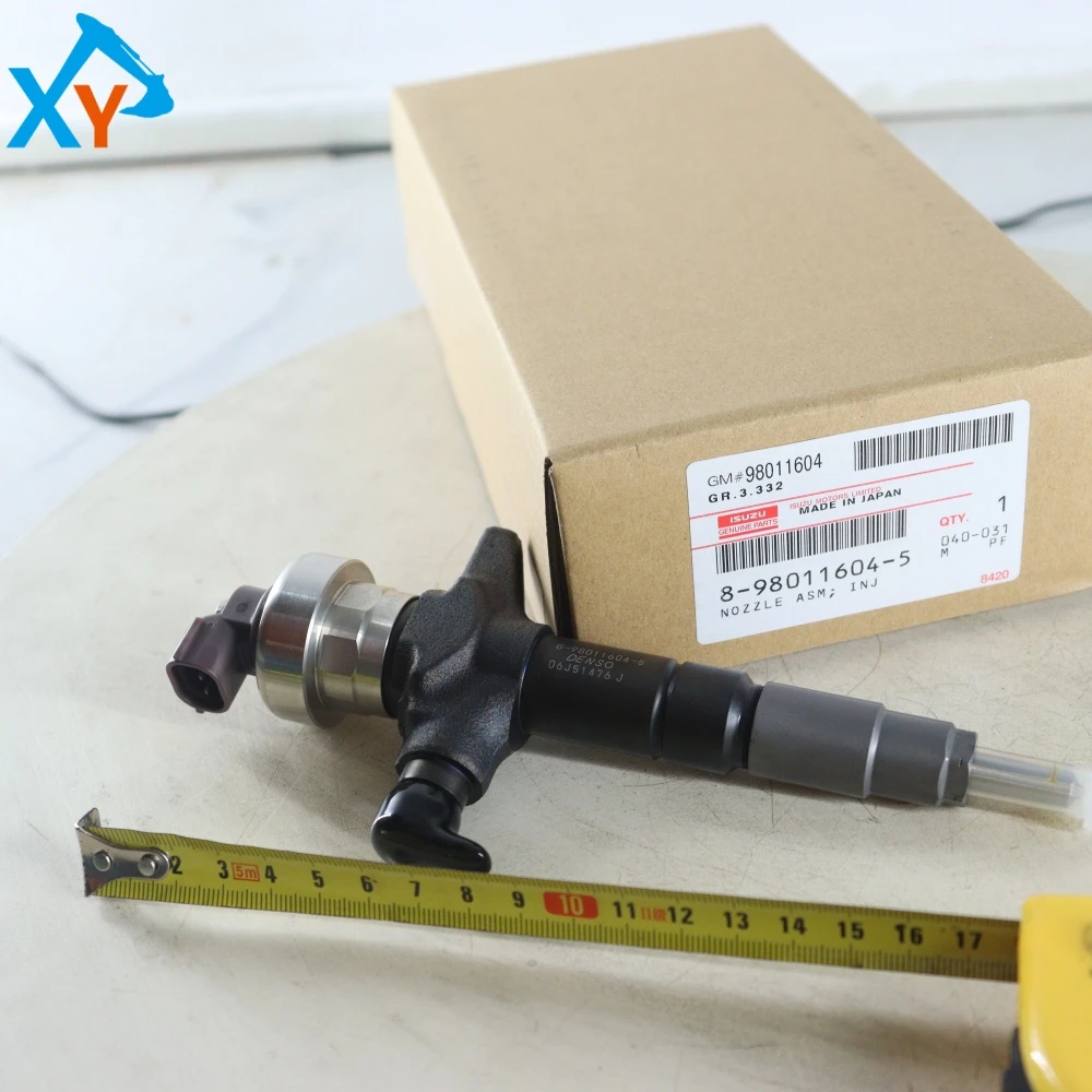 8980116045 Original Isuzu 4JJ1 Engine Fuel Injector for Excavator