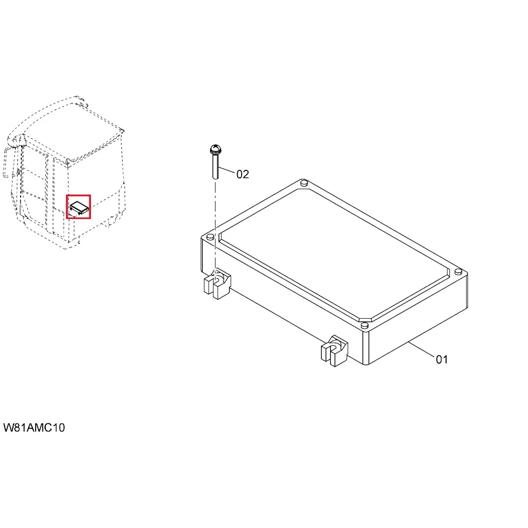 263H2-42082 Loader ECU Unit Control for ZW250