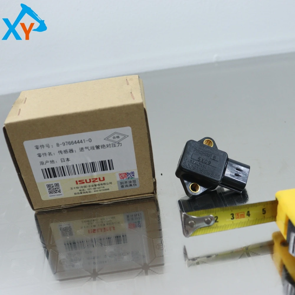 8976644410 Original Excavator Isuzu 6UZ1 Engine Intake Pressure Sensor