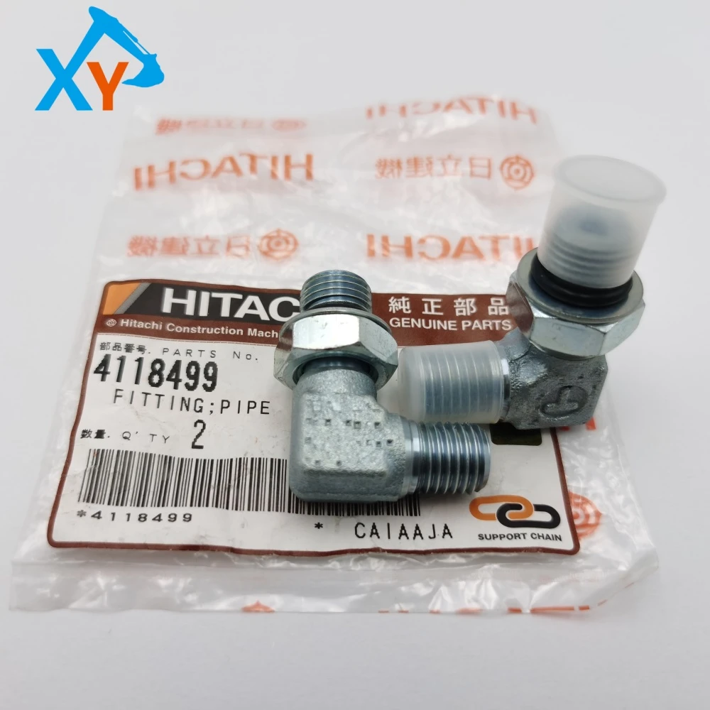 4118499 Excavator Hydraulic Pump Oil Pipe Joint for Hitachi ZX330