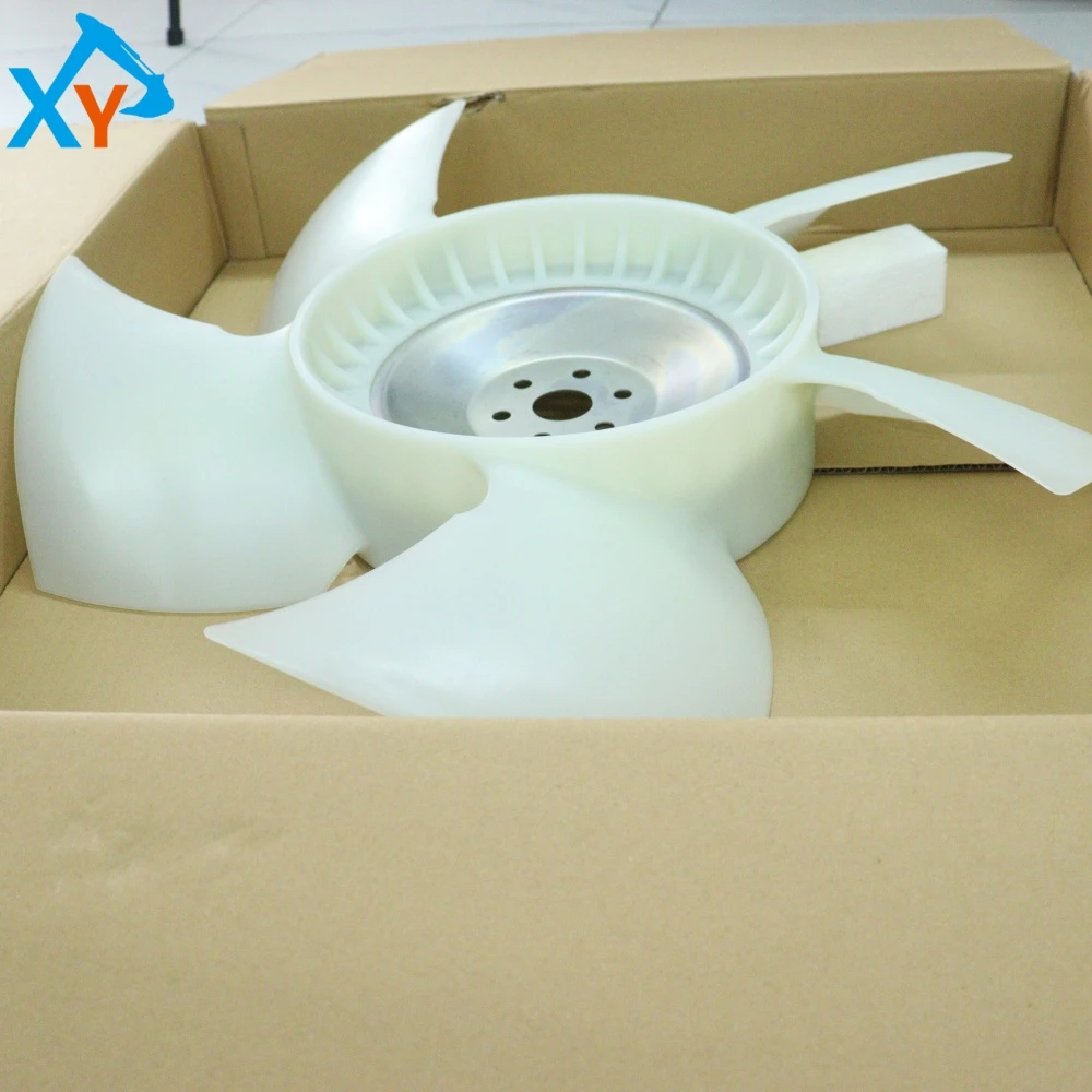 8980185072 Original Excavator Isuzu 4HK1 Engine Fan Blade