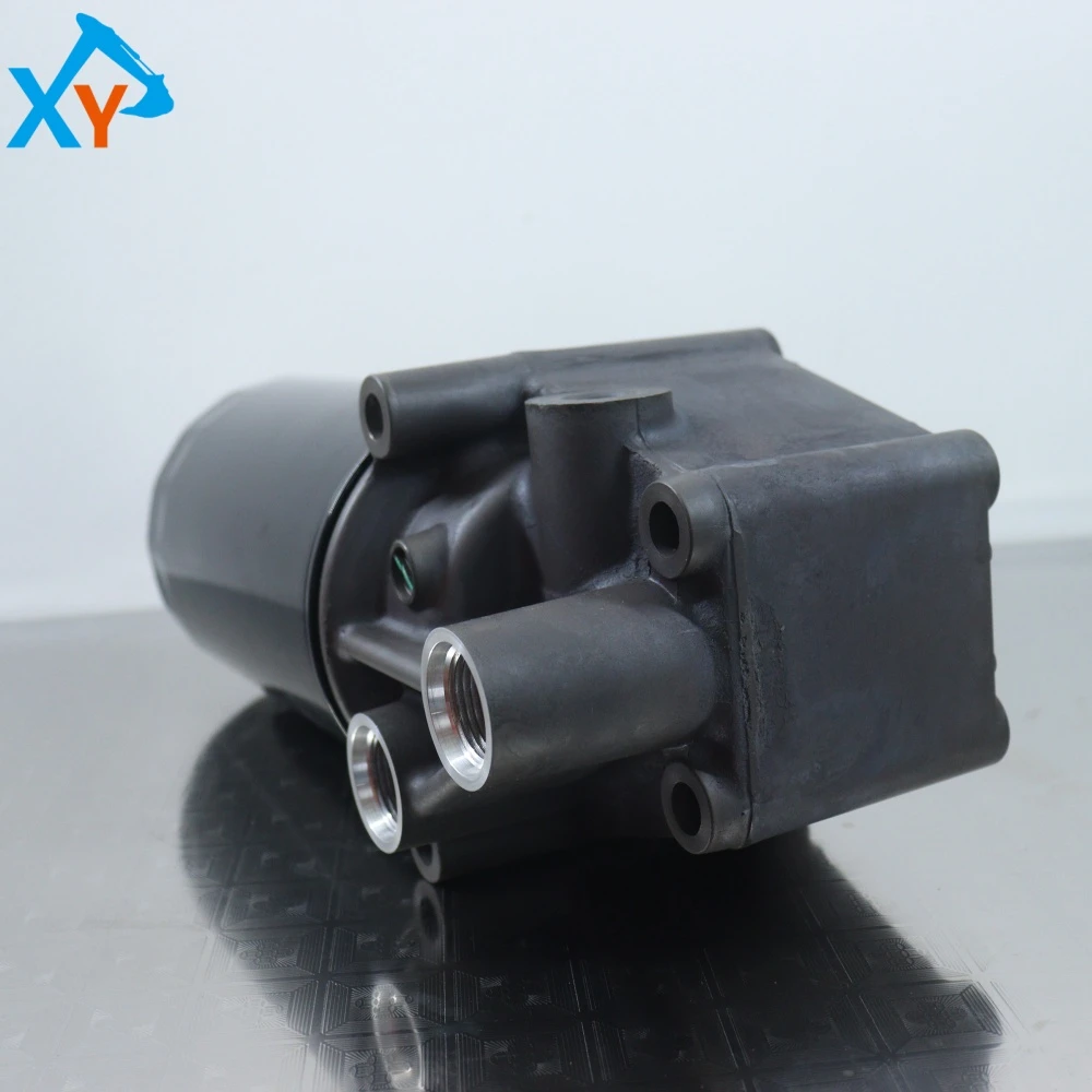 8983758662 Original Excavator Engine Isuzu 6HK1 Oil Filter Assembly
