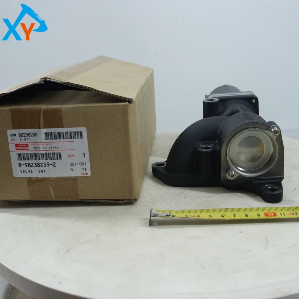 8982382592 Original Excavator Isuzu 4JJ1 Engine Spare Parts Exhaust Gas Recirculation Valve