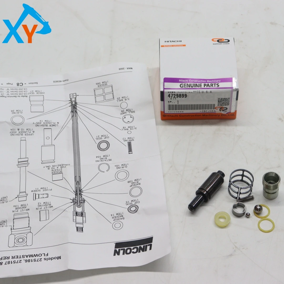 4729899 Excavator Butter Pump Repair Kit for EX1900-6 EX2600 EX3600 EX5600 ﻿