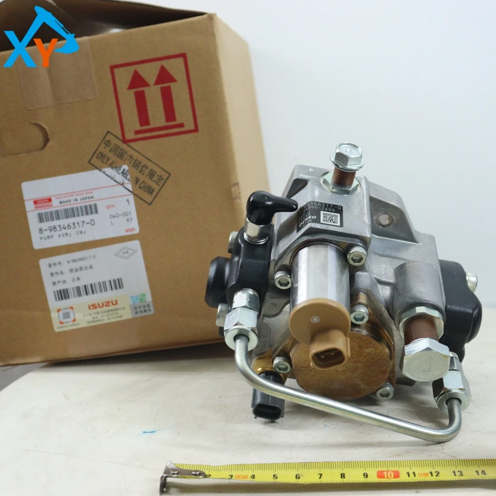 8983463170 Original Excavator Isuzu 4HK1 Engine Spare Parts High-pressure Oil Pump