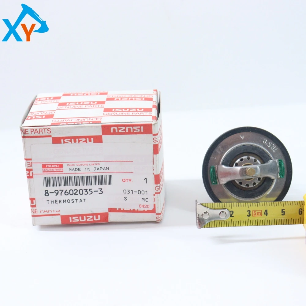 8976020353 Excavator ISUZU 6HK1 Engine Thermostat