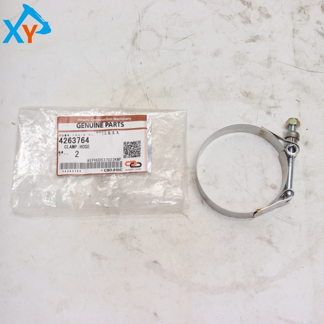 4263764 Original Excavator Hose Clamp for ZX200