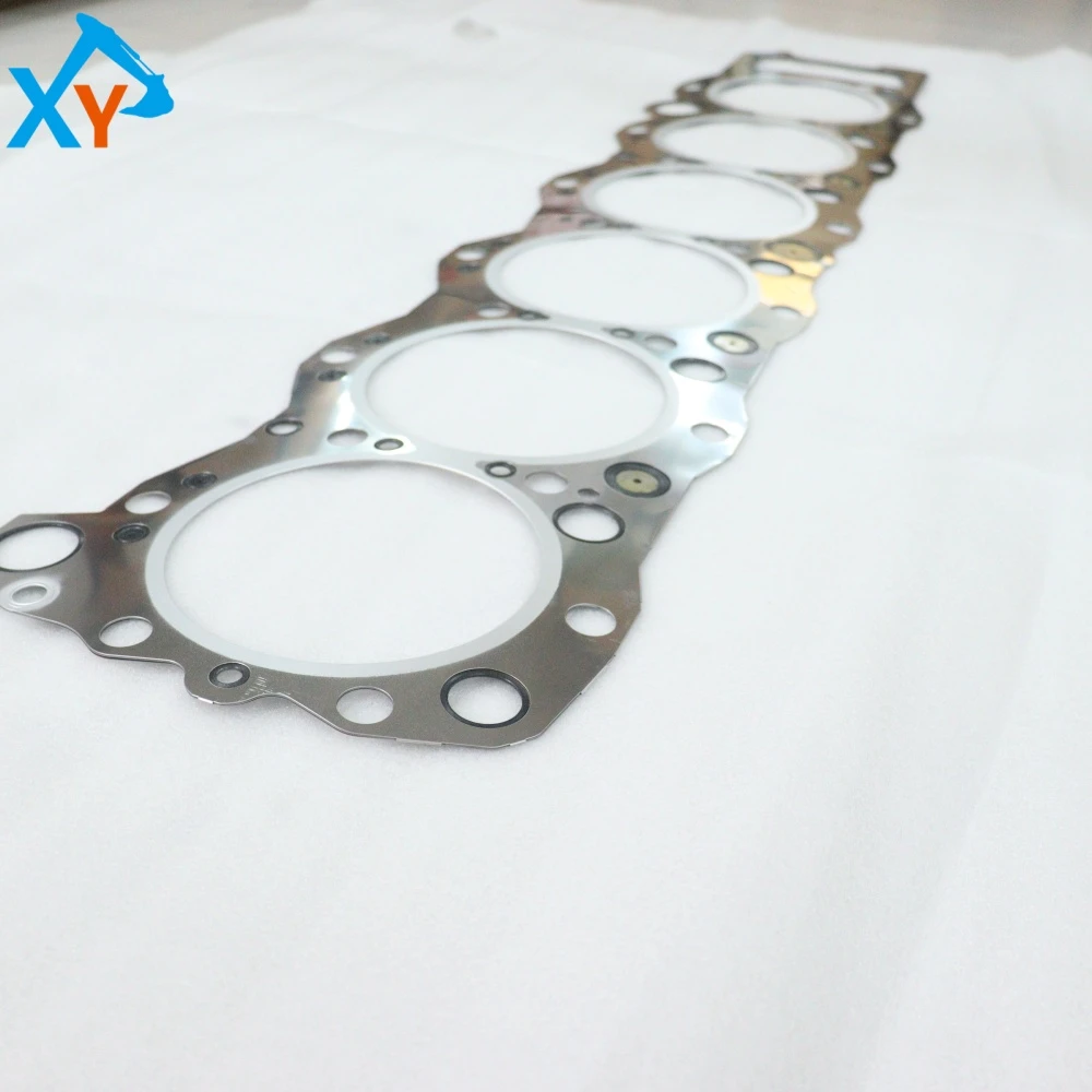 1111412653 Cylinder Head Gasket Fit Isuzu 6WG1 Engine Excavator Spare Parts ﻿