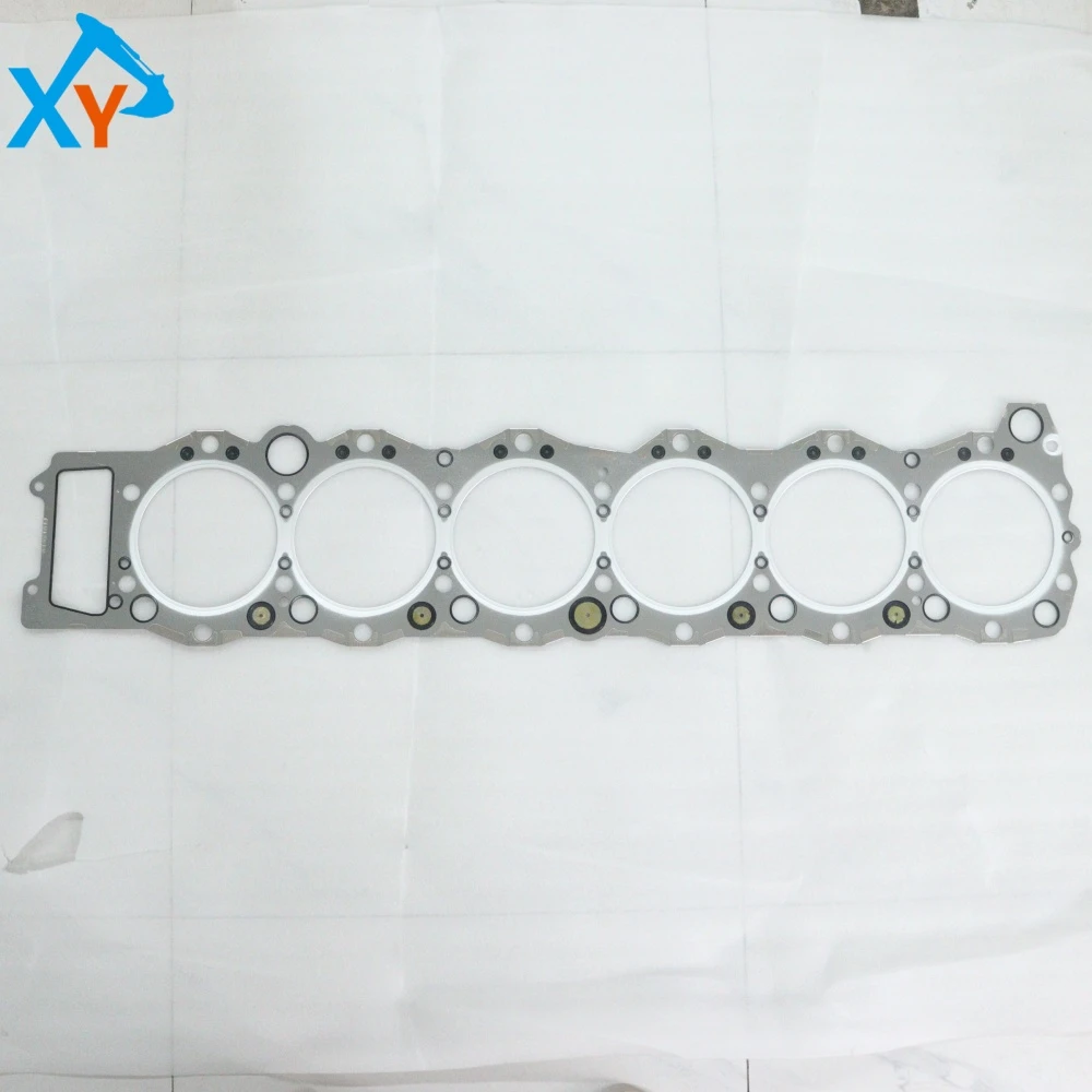 1111412653 Cylinder Head Gasket Fit Isuzu 6WG1 Engine Excavator Spare Parts ﻿