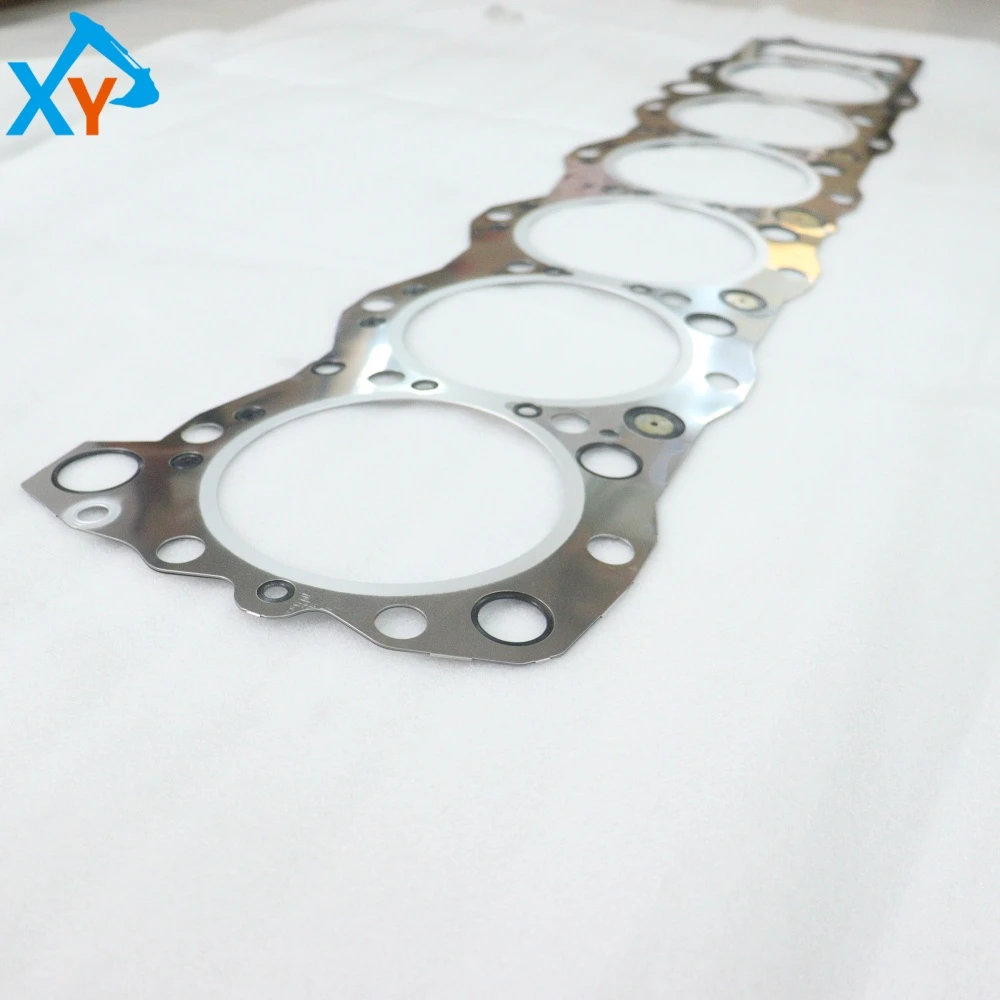 1111412653 Cylinder Head Gasket Fit Isuzu 6WG1 Engine Excavator Spare Parts ﻿