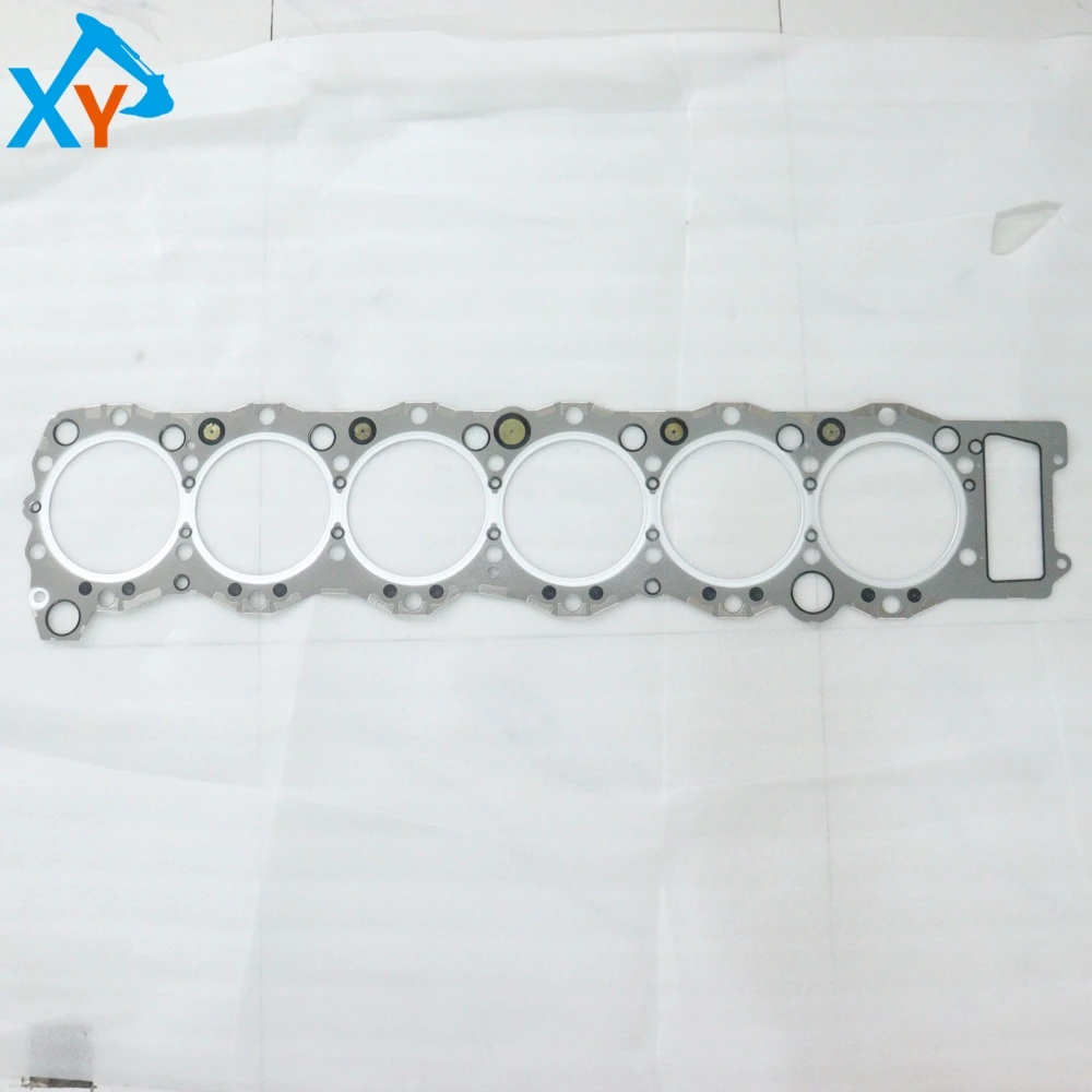 1111412653 Cylinder Head Gasket Fit Isuzu 6WG1 Engine Excavator Spare Parts ﻿