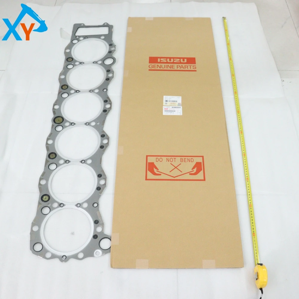 1111412653 Cylinder Head Gasket Fit Isuzu 6WG1 Engine Excavator Spare Parts ﻿