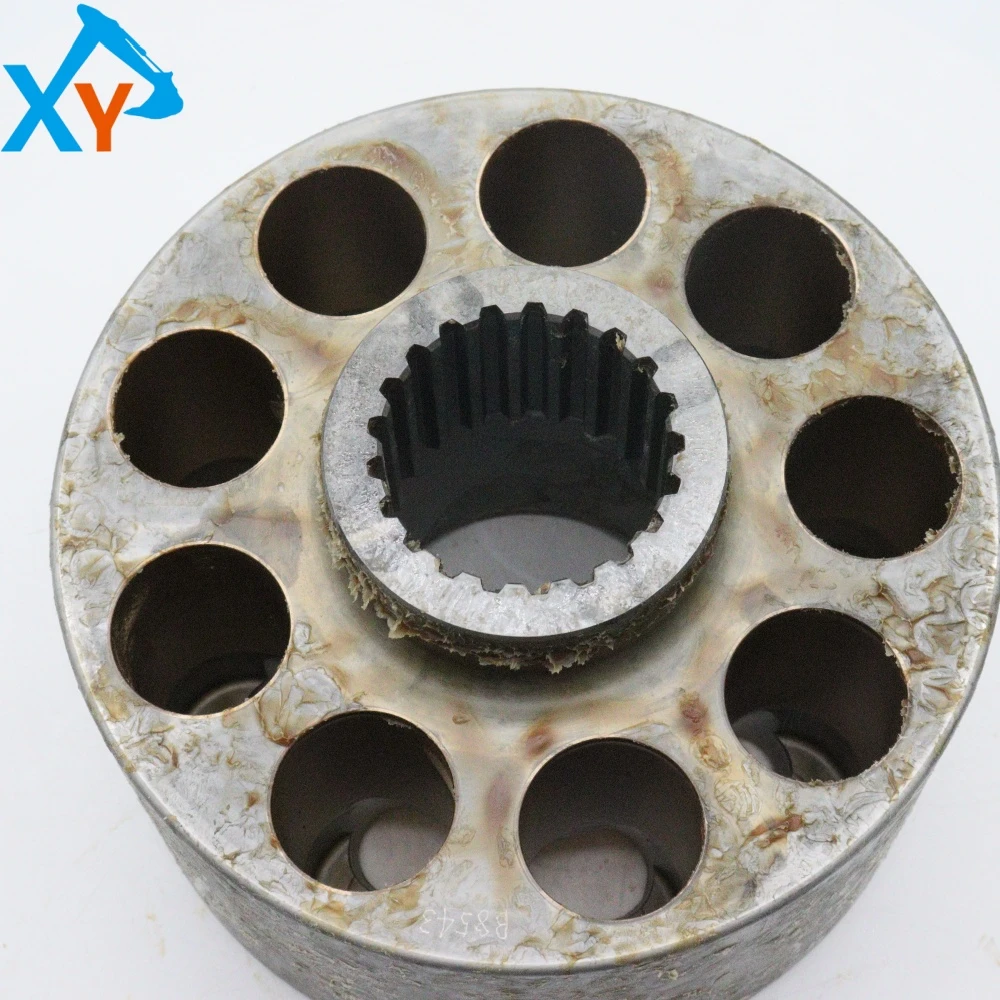 8106487 Original Excavator Hydraulic Main Pump Cylinder Block Rotor for ZX670-5B ZX690-5A ZX870-5G Z