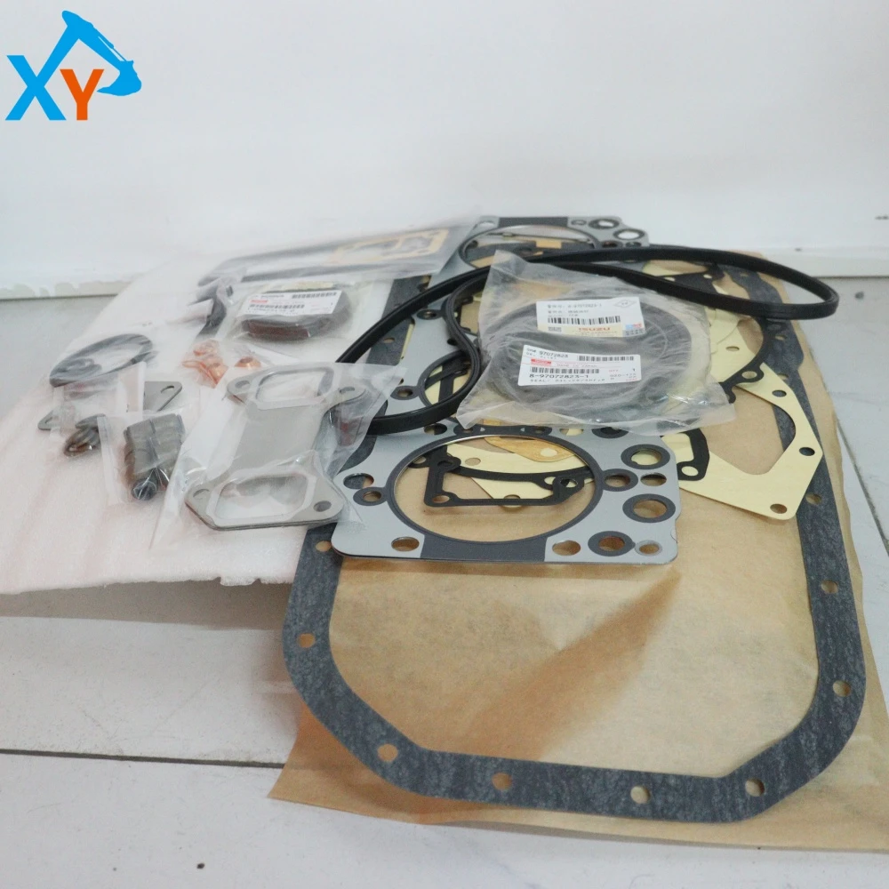 5878138411 Genuine Isuzu 4HK1 Engine Overhaul Gasket Kit for Hitachi ZX200-3 ZX240-3