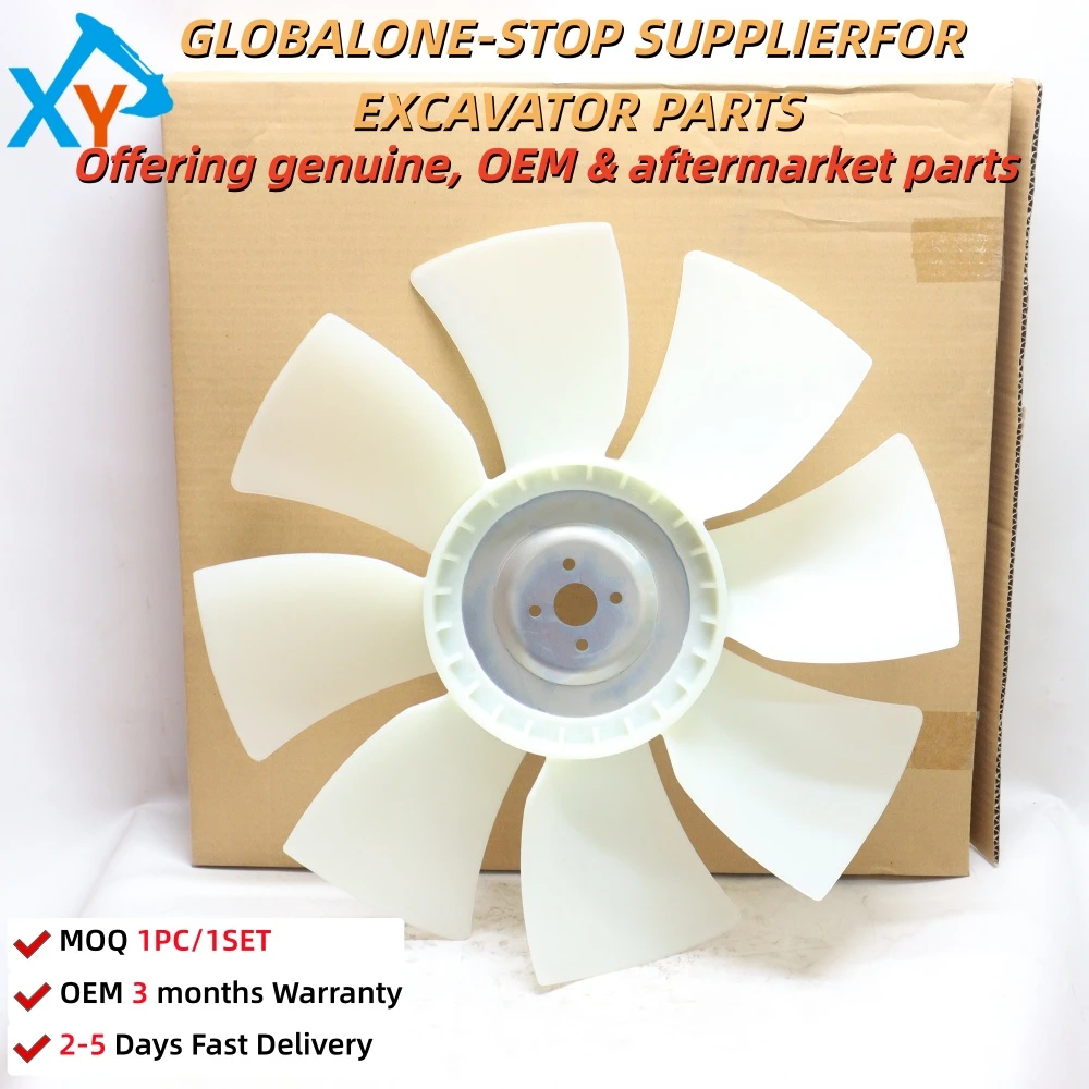 8971615992 Original Genuine Excavator Accessories Parts Fan Blade COOLING 8-97161599-2 for ISUZU ENG