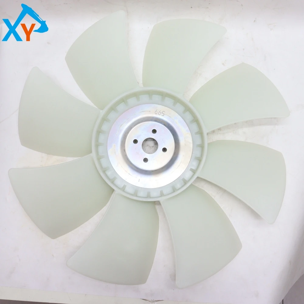 8971615992 Original Genuine Excavator Accessories Parts Fan Blade COOLING 8-97161599-2 for ISUZU ENG