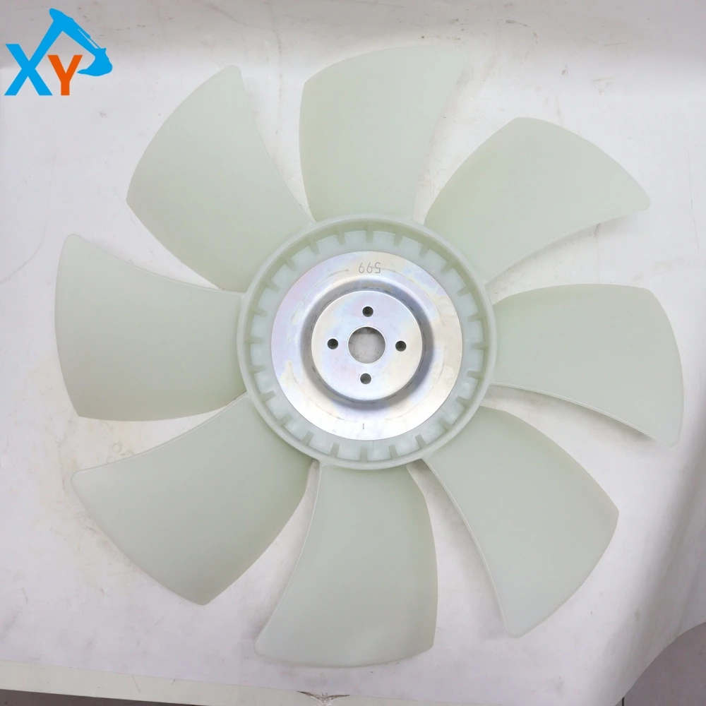 8971615992 Original Genuine Excavator Accessories Parts Fan Blade COOLING 8-97161599-2 for ISUZU ENG
