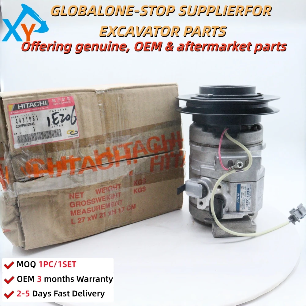 4431081 Excavator air Conditioning Compressor 4469049 for ZX110 ZX120