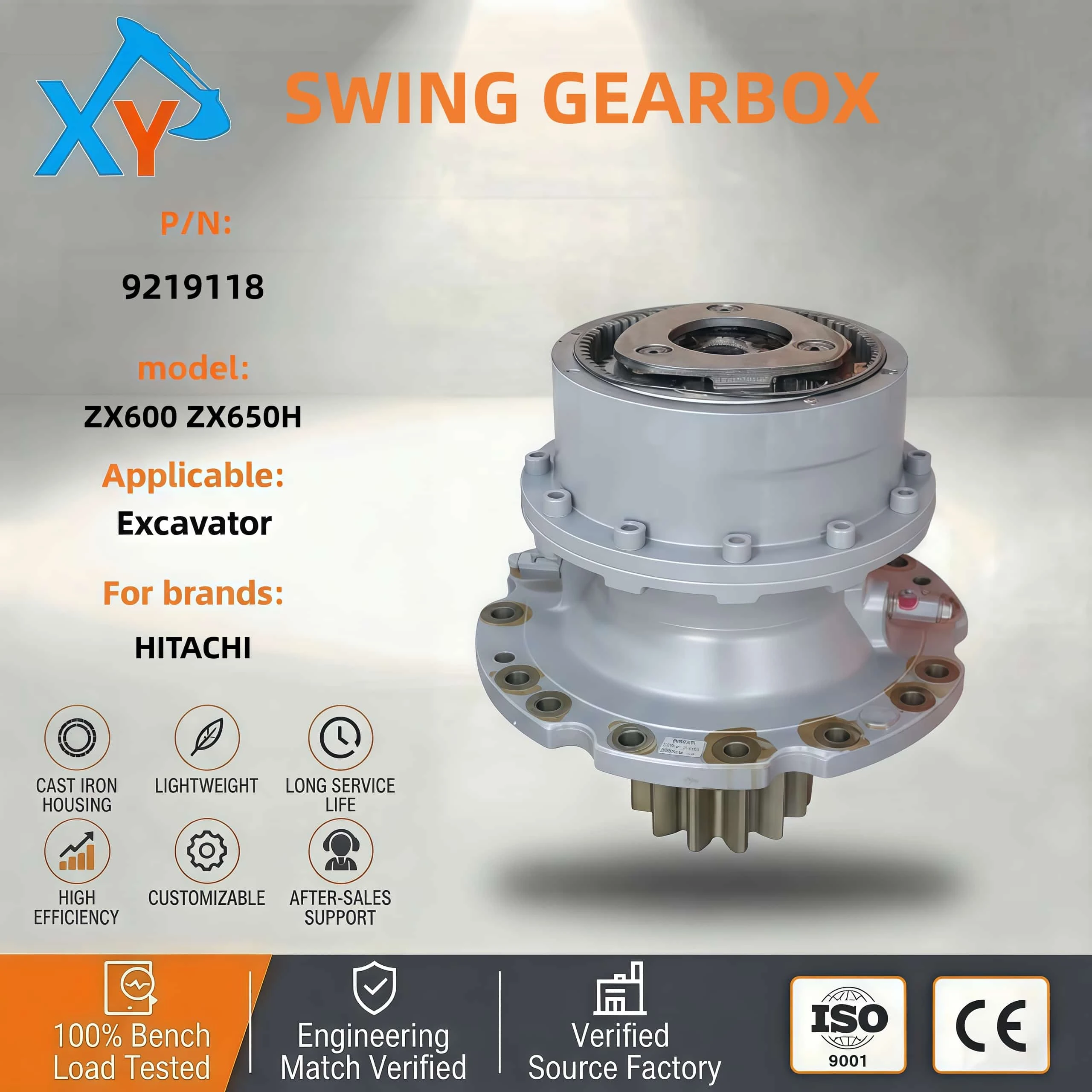 9219118 Original Excavator Hydraulic Final Drive for Hitachi ZX600