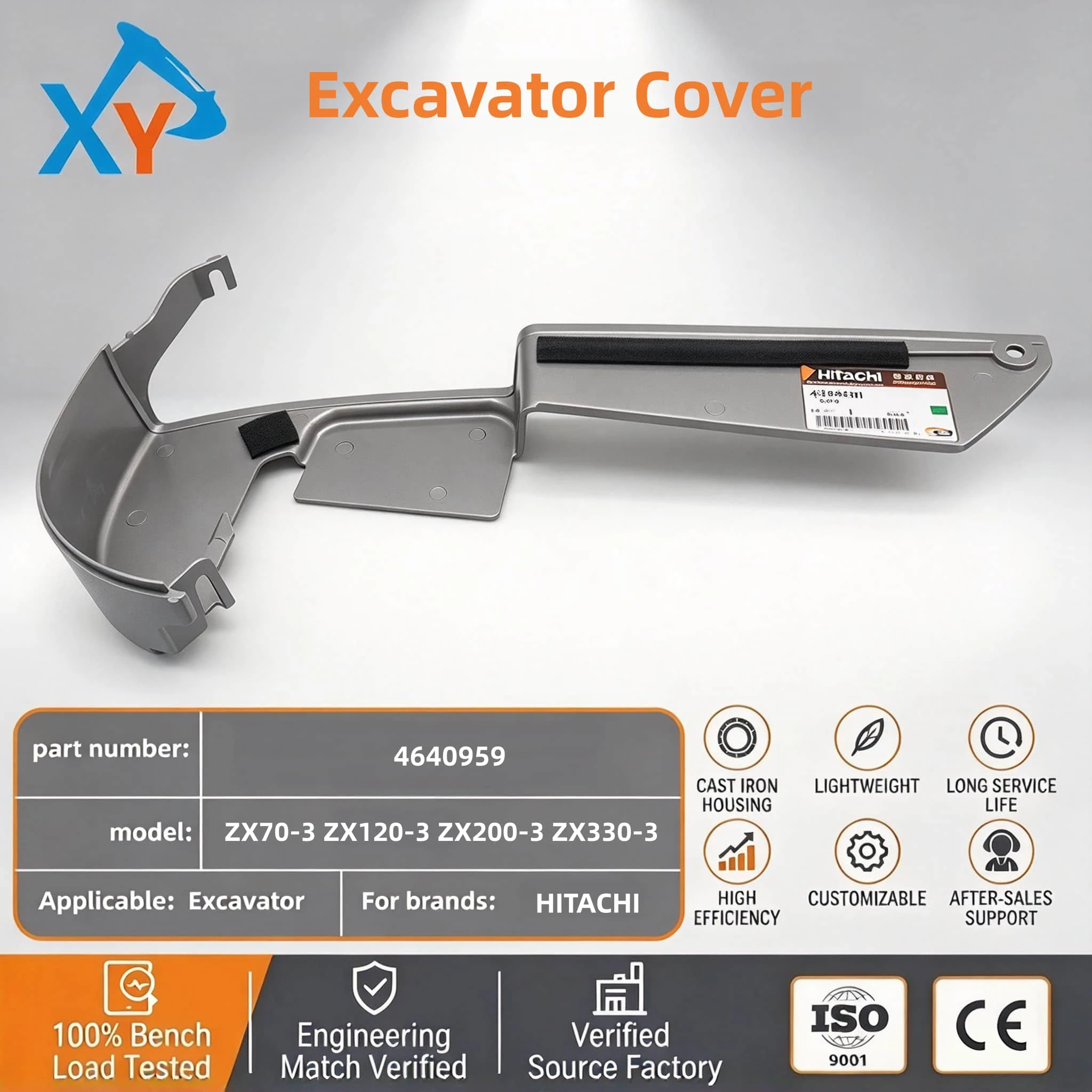 4640959 Original Excavator Cover for ZX200-3
