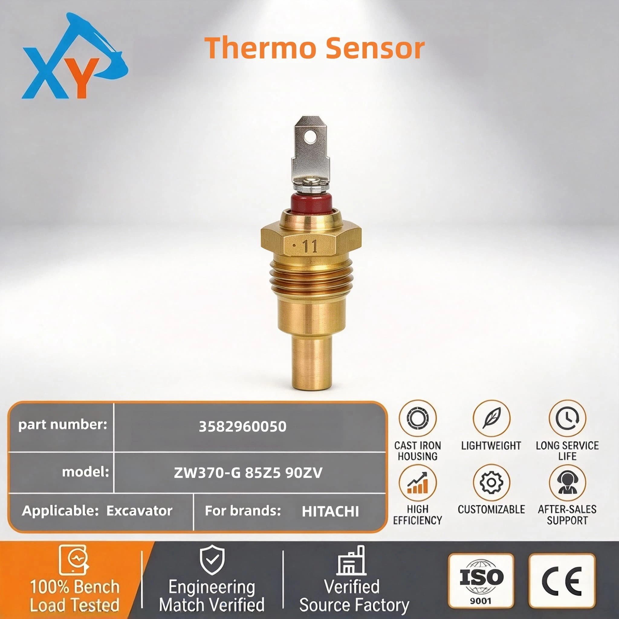 3582960050 Loader Thermo Sensor for Hitachi ZW370-G