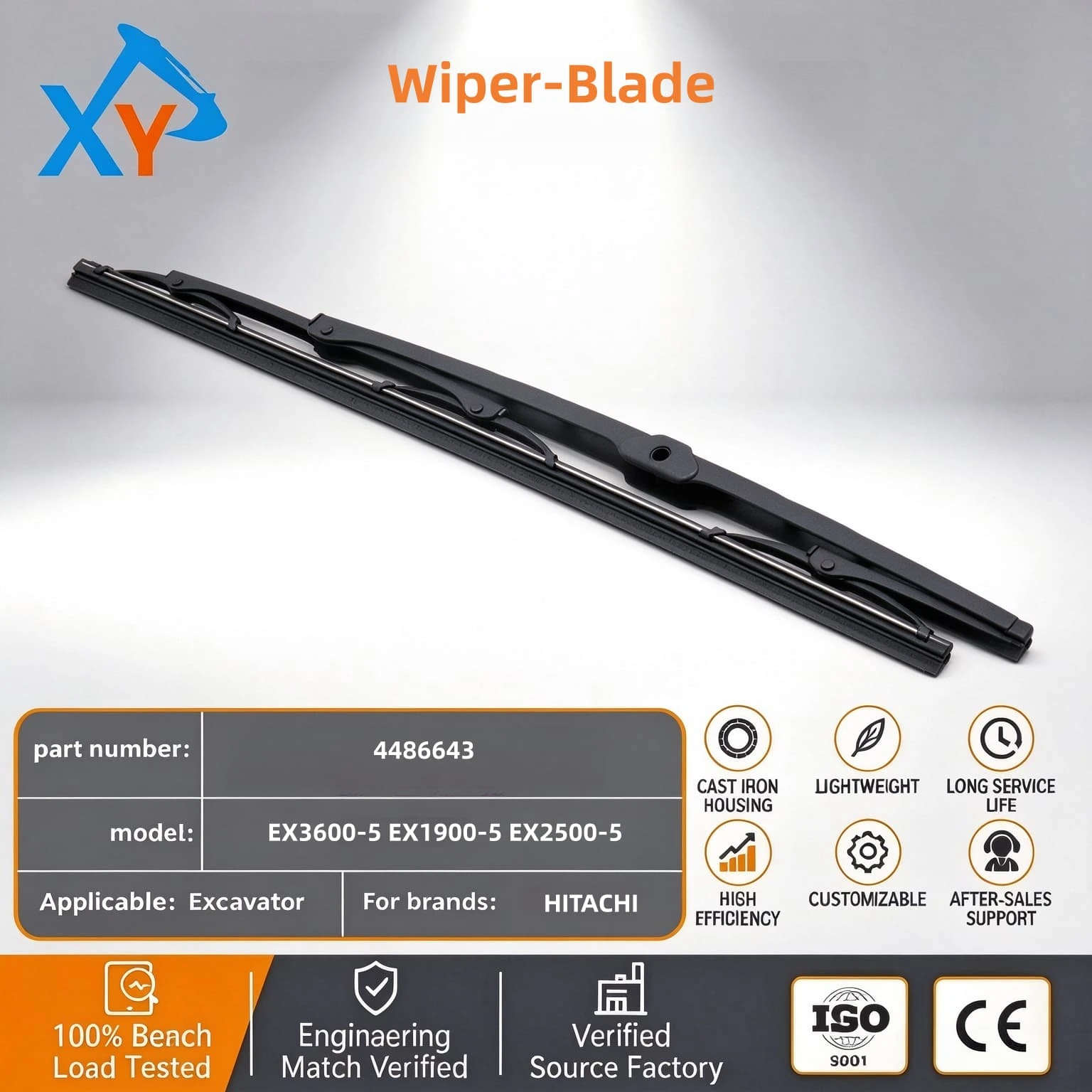 4486643 Original Excavator Wiper-Blade for EX3600-5